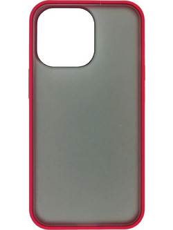 Mercury Peach Garden Bumper Back Cover Red (iPhone 13 Pro)