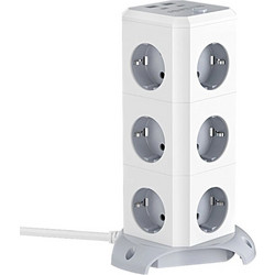 BlitzWolf BW-EC3 Κάθετη πολυπρίζα με 12 πρίζες