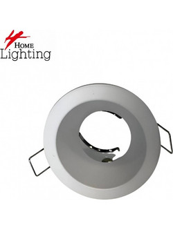 Home Lighting SE-SP-DL-R-WH GLIM SPOTLIGHT DOWNLIGHT RECESSED GU10 WHITE FOR HOLE 70mm 77-51220