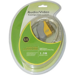 DM καλώδιο SCART σε 2x RCA + 1x S-Video M/M/M SC1312 1.5m
