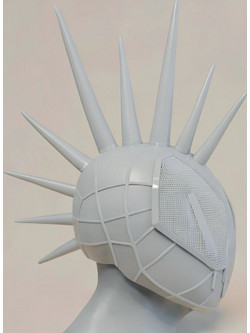 Άβαφη 3D Φιγούρα Cosplay Spider Punk Shell Hobart Brown για Βάψιμο DIY (Δώρο τα Χρώματα)