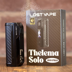 Lost Vape Thelema Solo 100W Pro Mod, Χρώμα Carbon Black Default Title