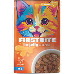 M-Pets Firstbite Kitten & Adult with Chicken in Jelly 85gr
