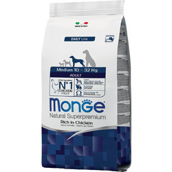 Monge Natural Superpremium Medium Adult with Chicken & Rice 3kg