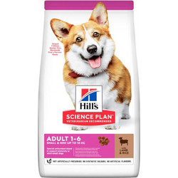 Hill's Science Plan Adult 1-6 Small & Mini with Lamb & Rice 1.5kg
