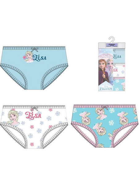 Disney Frozen pack 3 knickers 15 Τεμ