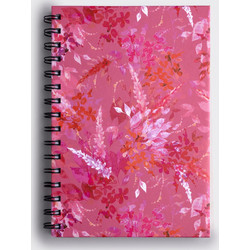 Σημειωματάριο Σπιράλ Pink Flowers Α5 80 Φύλλα