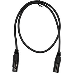 Tune CCB-FM0100 Core Καλώδιο Μικροφώνου XLR-3pin Female σε XLR-3pin Male 1m Μαύρο