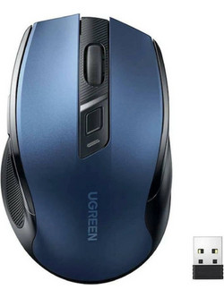 Ugreen MU101 Ασύρματο Bluetooth Ποντίκι Blue