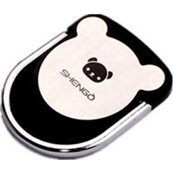 New Bear Ring Stand Holder για Κινητού σε Μαύρο Χρώμα Μαύρo Μεταλλικό
