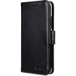 melkco Δερμάτινη θήκη PU για iPhone 7/8 Plus σε Μαύρο Μαύρο Flip Wallet Δερματίνη