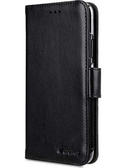 melkco Δερμάτινη θήκη PU για iPhone 7/8 Plus σε Μαύρο Μαύρο Flip Wallet Δερματίνη