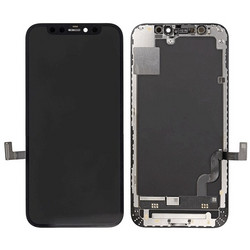 Hard OLED Οθόνη LCD με Μηχανισμό Αφής για iPhone 12 Mini - Χρώμα: Μαύρο Μαύρο iPhone 12 mini