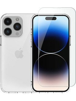 Redshield Set iPhone 14 Pro Θήκη TPU & Tempered Glass