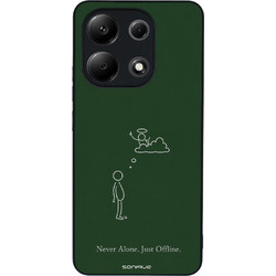 Sonique Men's Edition Θήκη με Σχέδιο «Never Alone» (Xiaomi Redmi Note 13 4G)
