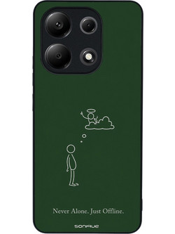 Sonique Men's Edition Θήκη με Σχέδιο «Never Alone» (Xiaomi Redmi Note 13 4G)