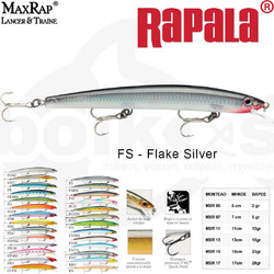 Rapala Max Rap Τεχνητό Δόλωμα Ψαράκι Συρτής 15cm 23gr FS