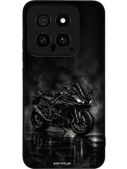 Sonique Men's Edition Back Cover Black (Xiaomi 14) με Σχέδιο «Ride»