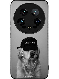 Sonique Men's Edition Θήκη με Σχέδιο «Just Chill Pup» (Xiaomi 14 Ultra)