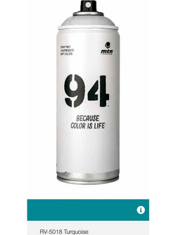 Montana Colors MTN 94 Σπρέι Βαφής Turquoise Blue 400ml