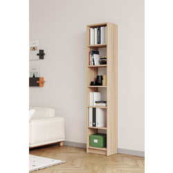 Stewe Home Βιβλιοθήκη Δρυς 40x28x200cm STE-015960-V22404-1135488