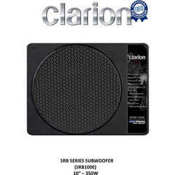 Clarion SRB-100Ε Αυτοενισχυόμενο Subwoofer Αυτοκινήτου 10" 180W RMS με Κούτα