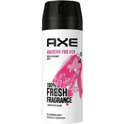 AXE Anarchy For Her All Day Fresh Body Γυναικείο Αποσμητικό Spray 24h Χωρίς Αλουμίνιο 150ml