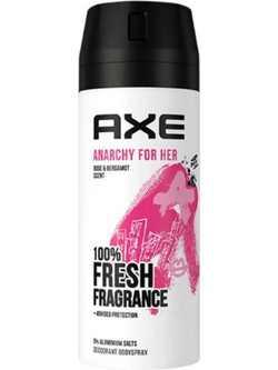 AXE Anarchy For Her All Day Fresh Body Γυναικείο Αποσμητικό Spray 24h Χωρίς Αλουμίνιο 150ml