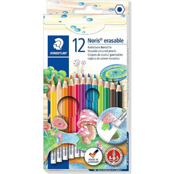 Staedtler Noris Erasable Ξυλομπογιές Σετ 12τμχ