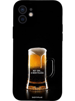 Sonique Men's Edition Back Cover One Beer, Please (iPhone 12)