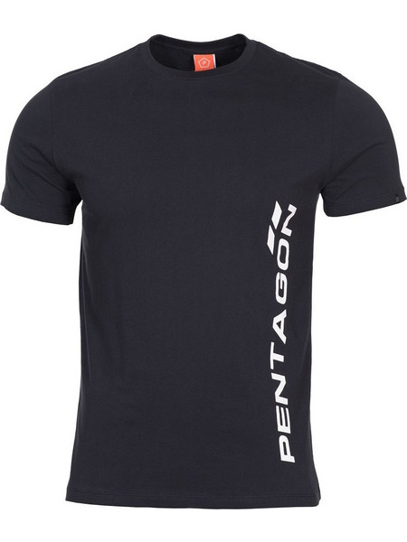 T-Shirt Pentagon Vertical Black