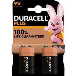 Duracell Plus Power 9V 2τμχ