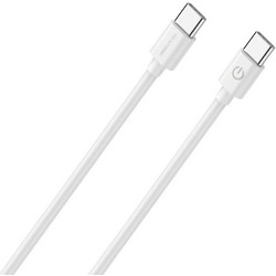 RealPower USB-C to USB-C 1m White 404306