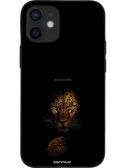 Sonique Men's Edition Back Cover Born to Win (iPhone 12 mini)