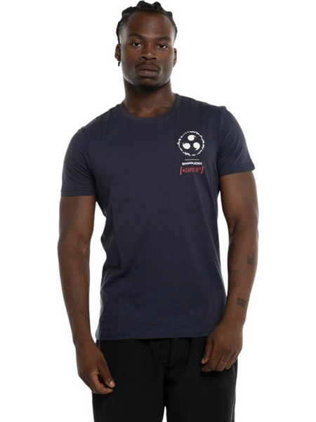 CAPSLAB T-Shirts NARUTO x CAPSLAB-CL/NS4/1/TR/SAS2 - Σκούρο Μπλε