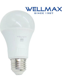 ΛΑΜΠΑ LED A60 E27 15W 1521LM 230 4000Κ NEUTRAL WHITE WELLMAX