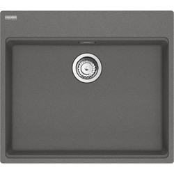 Franke MRG 610-60 FTL Care 114.0722.261 Ένθετος Νεροχύτης Γρανίτη Stone Grey