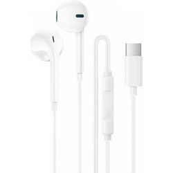 Borofone BM100 Fuente Handsfree In-Ear Type-C White
