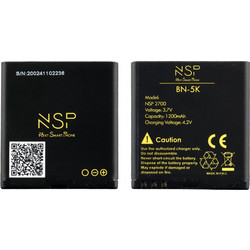 ΜΠΑΤΑΡΙΑ NSP BN-5K 2700 1200mAh OR
