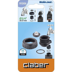 Claber Ανταλλακτικό Ρακόρ Βρύσης 3/4" με Φίλτρο για Προγραμματιστές Aquauno & Aquadue 91006