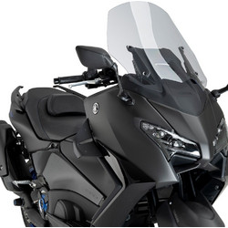 ΠΛΑΪΝΑ SPOILERS D12 MATT BLACK ΓΙΑ YAMAHA Τ-ΜΑΧ/ TECH MAX 560 '22-'26 22606J | PUIG