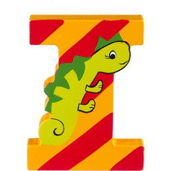 Ξύλινο Γράμμα I Alphabet Letters Orange Tree Toys