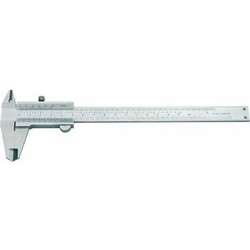 Unior 612035 Αναλογικό Παχύμετρο 0 - 150mm Με Διπλή Κλίμακα