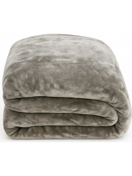 Κουβέρτα Ημίδιπλη 160x220 Cosmin Velvet Grey