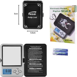 Mini ψηφιακή ζυγαριά ακριβείας 0,01 - 200gr - Pocket digital scale ATP188