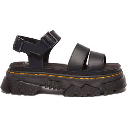Dr. Martens Δερμάτινα Γυναικεία Σανδάλια Μαύρα 41660001