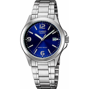 Casio Ανδρικό Ρολόι με Ασημί Μεταλλικό Μπρασελέ MTP-1215A-2A