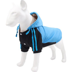 Μοντέρνο Hoodie Τυρκουάζ - Λαιμός: 40cm / Στήθος: 56cm