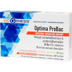 VioGenesis Optima Probiotic Προβιοτικά 30 Κάψουλες