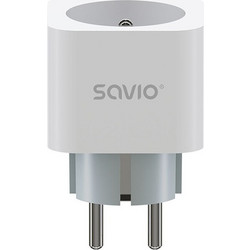 SAVIO AS-01 WHITE SMART WI-FI SOCKET FOR ANDROID/IOS